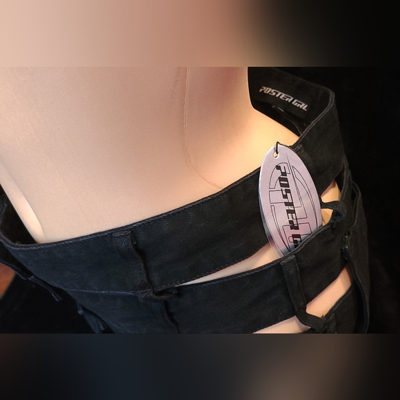 Poster Girl Wrap Strappy Skirt With Pockets Size Medium - Picture 3 of 9